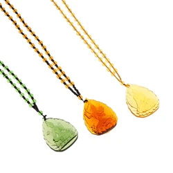 Green Tara Necklace For Men And Women Long Manjushri Pendant Amitabha Pendant Gift