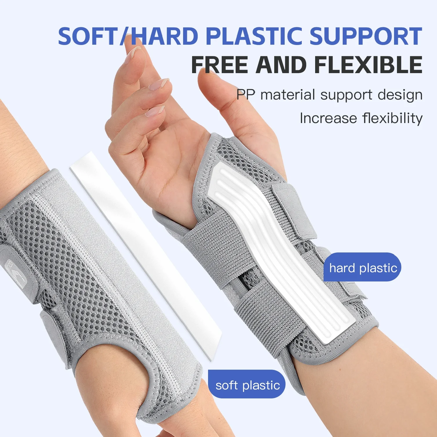 Wrist Brace with Splint Support 4