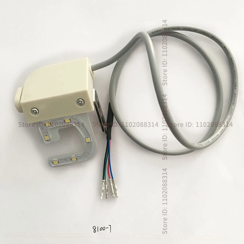 JUKI 8100-7 LED Reverse Switch Assy Original Reversing Light with Cable 6 Lamp Beads Industrial Sewing Machine Parts 401-30874