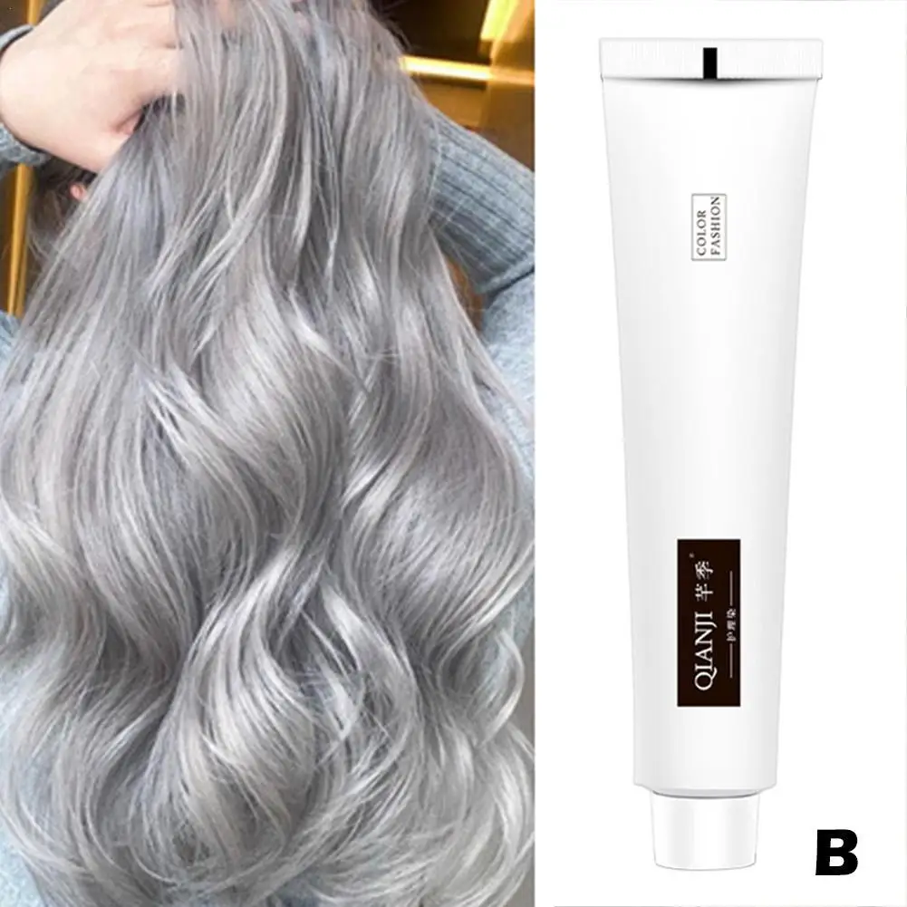 

100ml Professional Dye Hair Cream Hair Coloring Shampoo Mild Safe Hair Dyeing Shampoo For All Hairs Semi Permanent Hair Dye