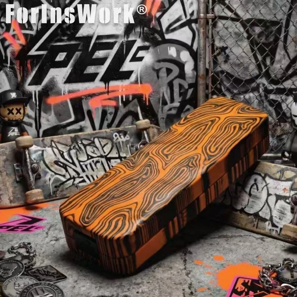 PEL Studio TITA G10 Long Skateboard Pure Mechanical Dense High & Low Sound Effects Toys Adult Toy Stress