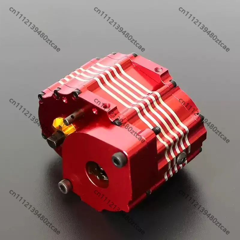 RC Tractor Dump‑Truck Crawler Two‑Speed Planetary Gearbox, Reduction Ratio 1:64‑1:16, RC Truck Transmission Upgrade Modification