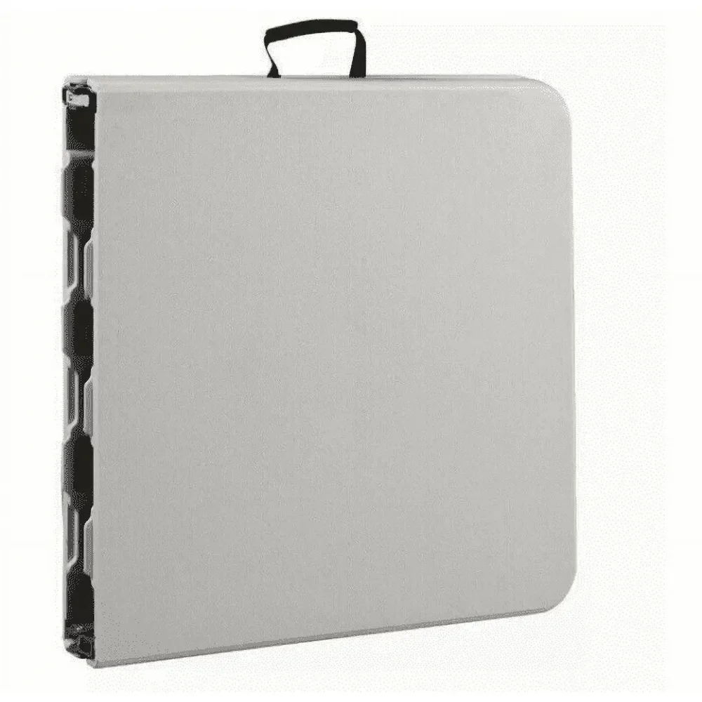 Table pliante de 6 pieds en blanc moucheté