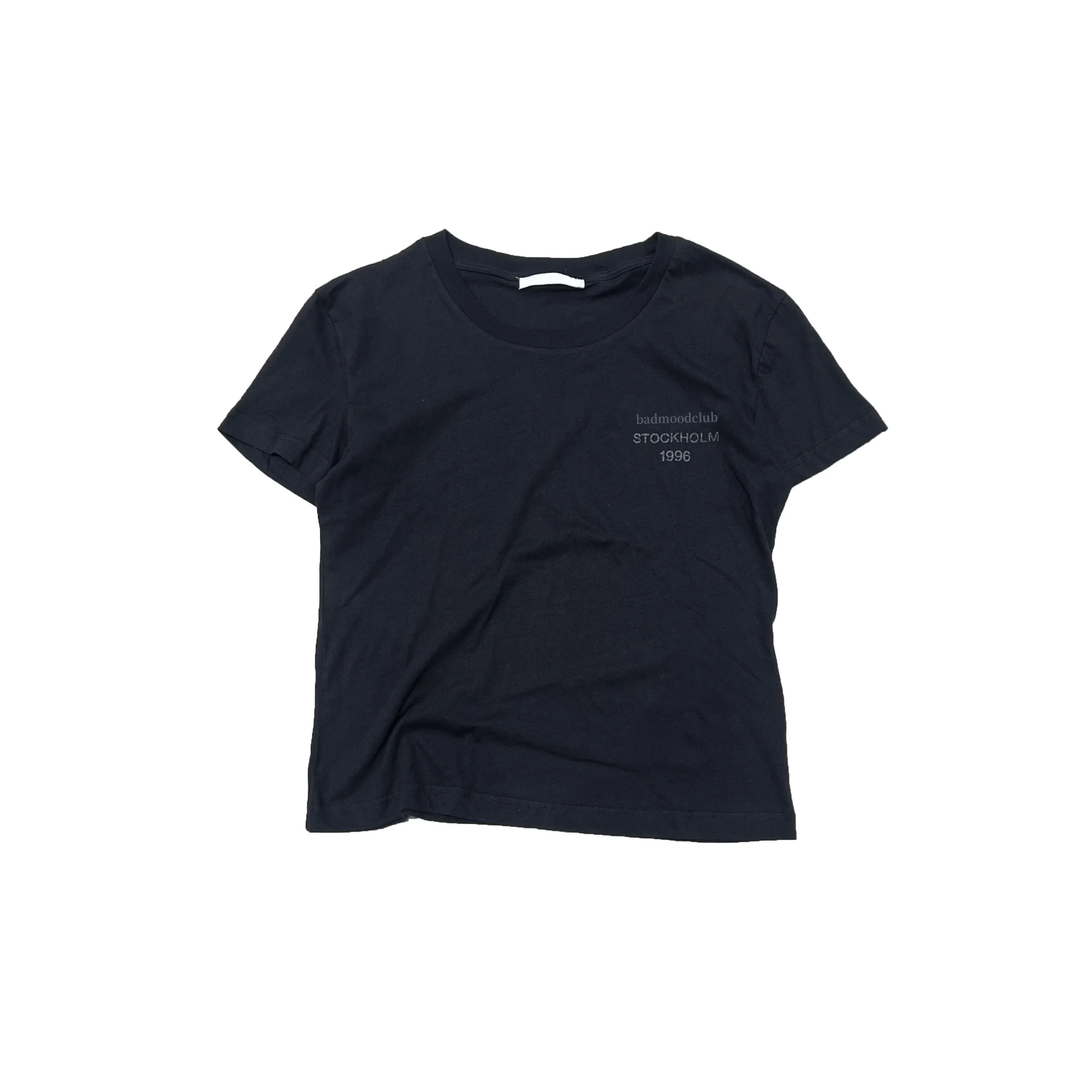 NightBlack Collection 1996 Pocket Linen Cotton Long Sleeve T-Shirt