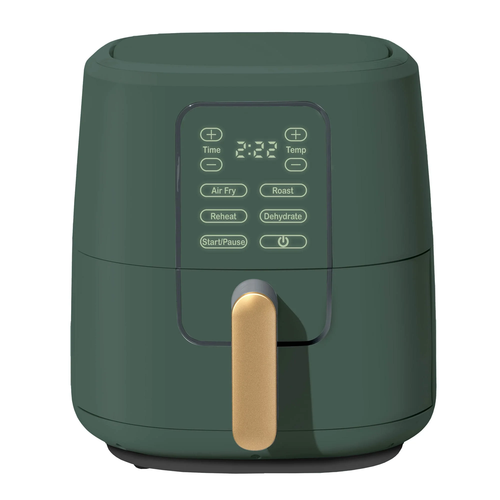 6 Qt Air Fryer with TurboCrisp Technology and Touch-Activated Display, Limited Edition Thyme Green by Drew Barrymore