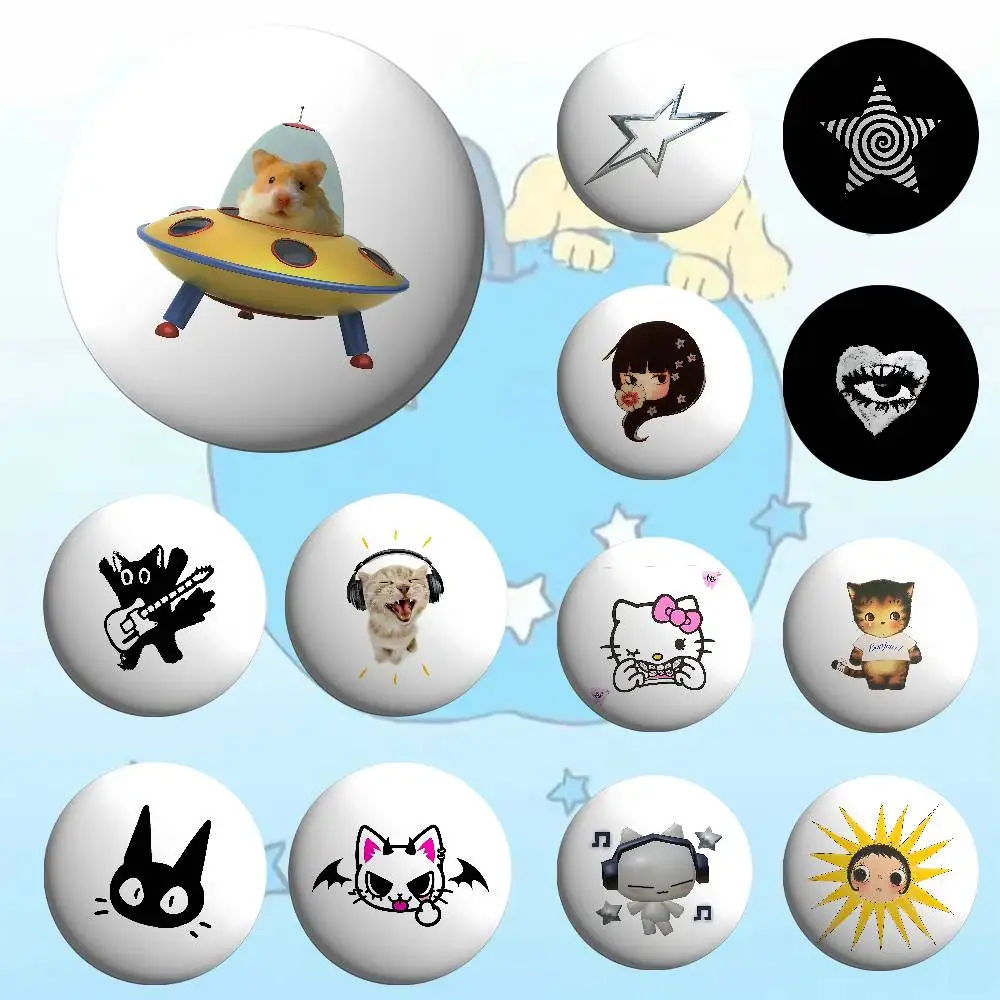 

Cute Y2K Star For Clothes Anime Enamel Pin Cute Things Cartoon Cosplay Badges On Backpack Brooch Art Gifts