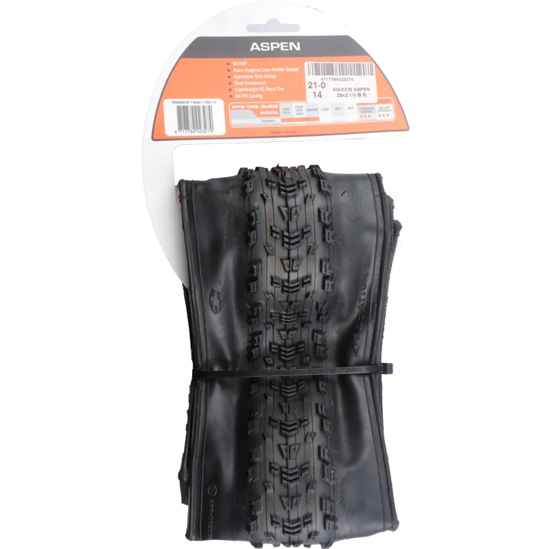 MAXXIS ASPEN ST Fahrradreifen, zusammenklappbar, pannensicher, schlauchlos, Fahrradreifen 29 x 2,1 29 x 2,25 Mountain Original XC Offroad-Fahrradreifen – Detail 8