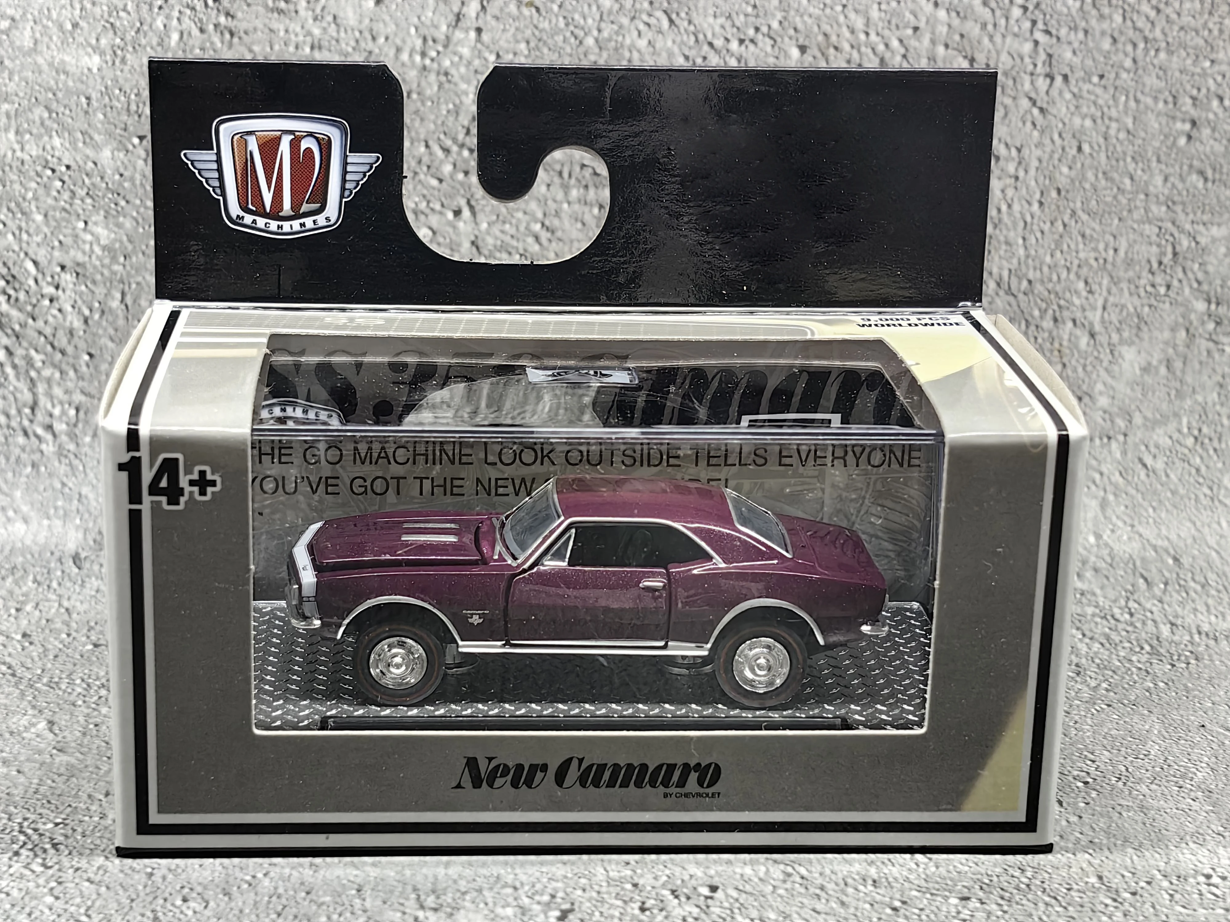 

Машины M2 1:64 1967 SS 350, модель из сплава, подарки для детей