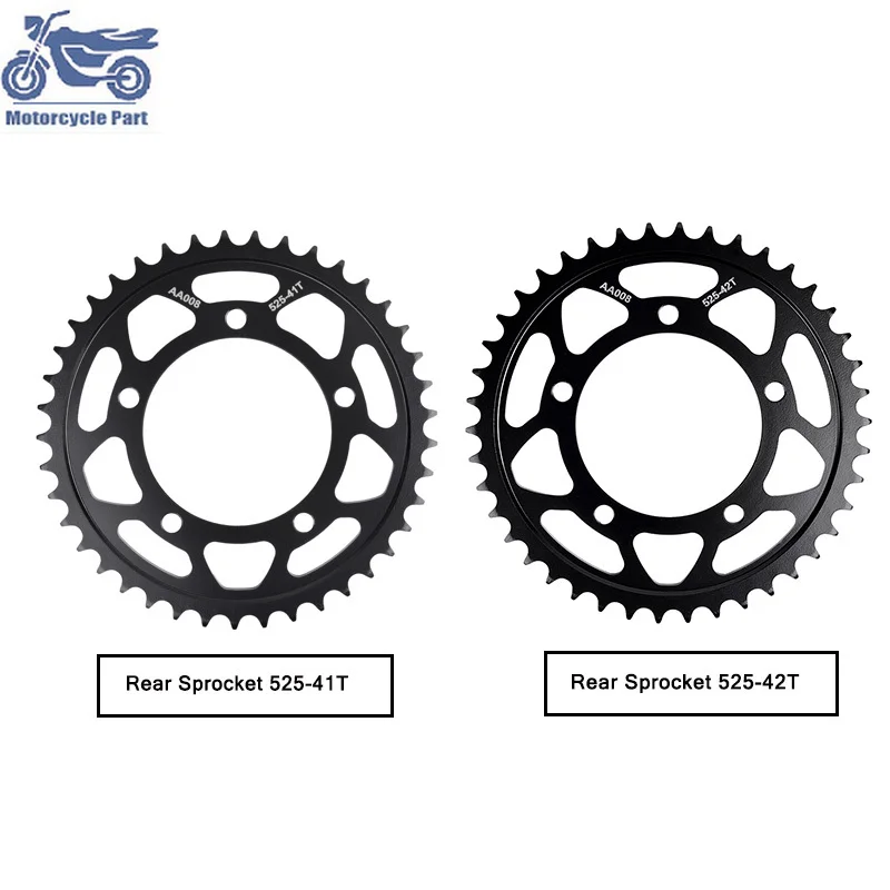 

41T 42T Rear Sprocket for Aprilia 1000 RSV4 RF RR 1100 RSV4 Racing Factory 2019-2022 1000 Tuono V4 2021 2022 2023 for 525 Chain