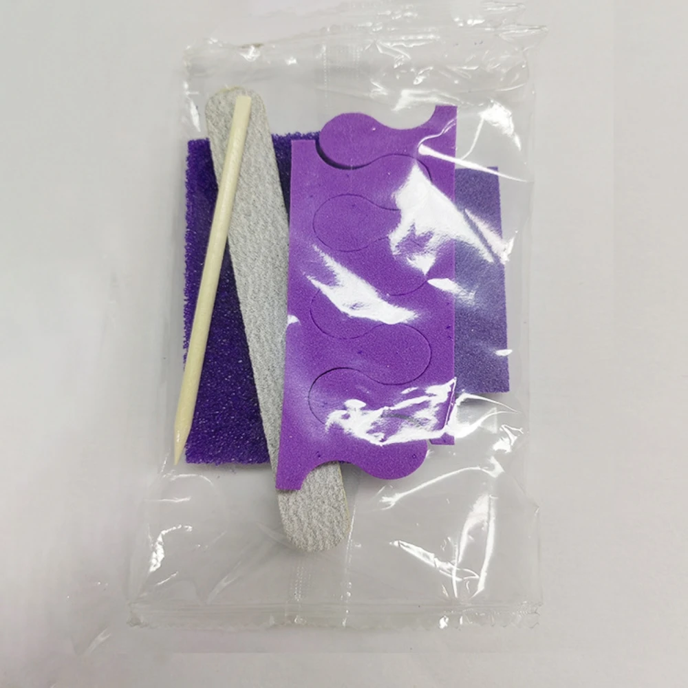 Kit de pédicure jetable 5 en 1, outil de manucure pour Salon de Spa, 5 pièces