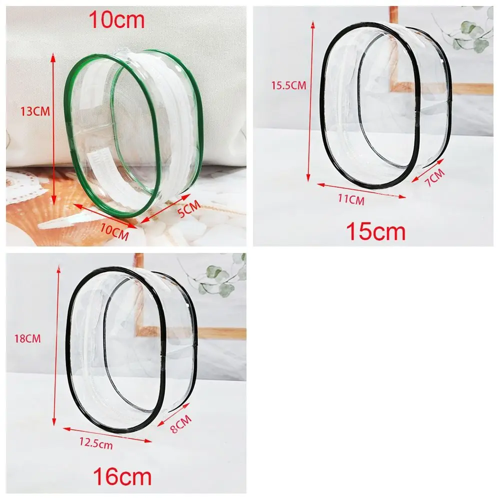 Sac d'extérieur Transparent multicolore pour jouets, boîte d'exposition de poupée transparente 10/15/16cm, Mini mallette de rangement Kawaii