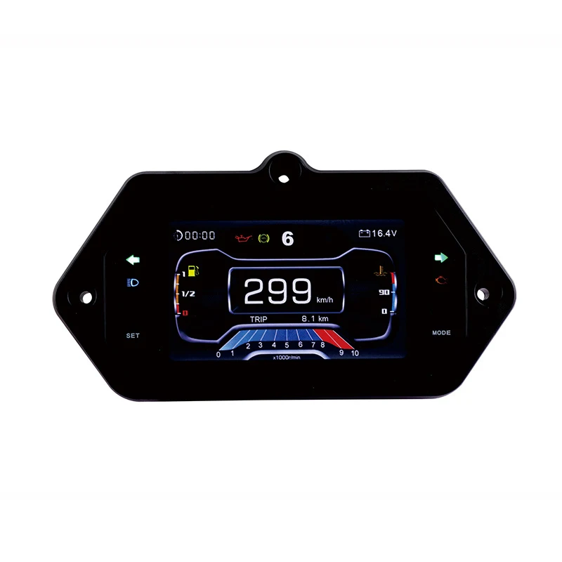 

BX-T-13A Digital Speedometer With Odometer Simple Head Up Display Over Speed Alarm for Car Boat Truck Motorcycle Universal