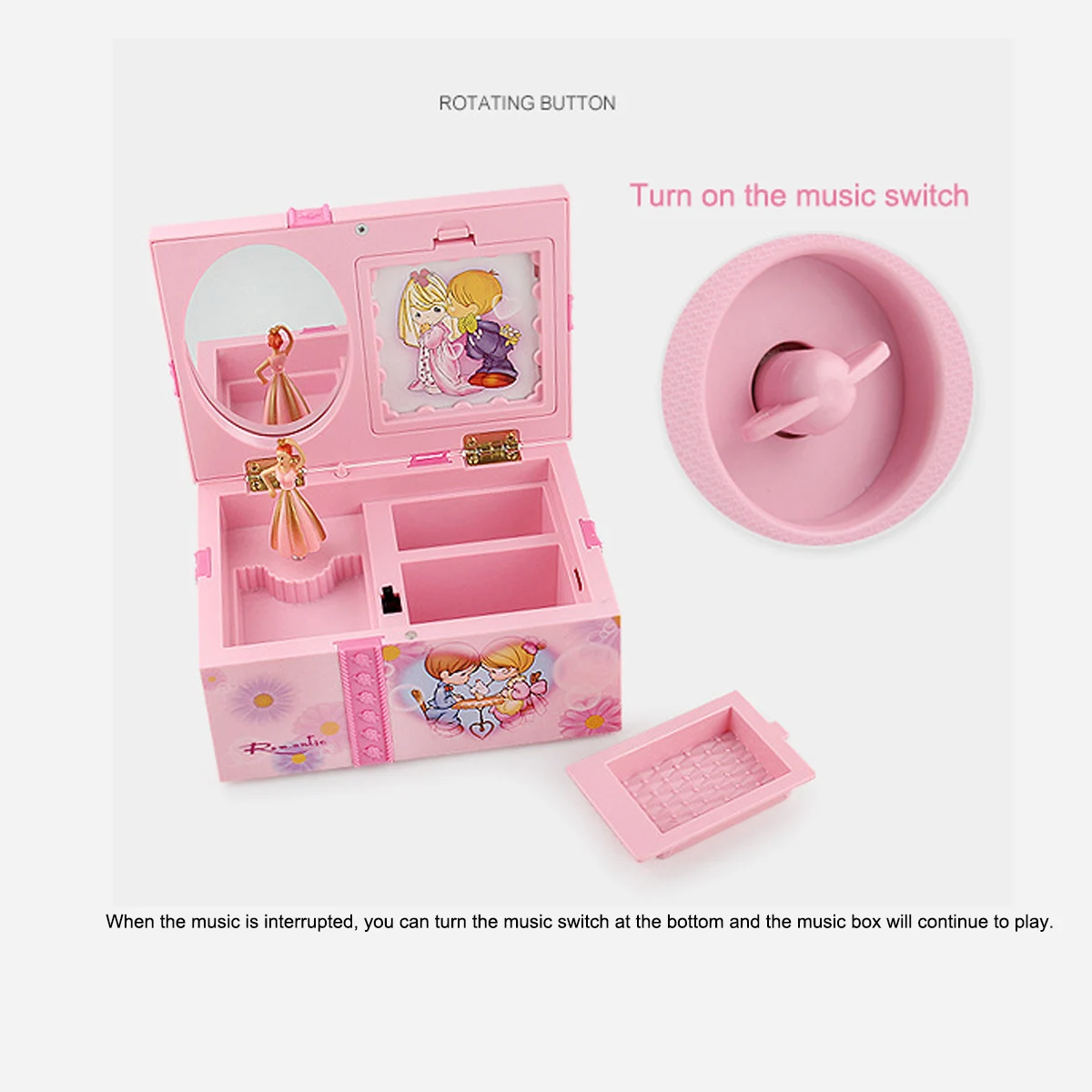 Howl Castle Music Box ธีมอะนิเมะเพลง Merry Music Box Carousel ของขวัญคริสต์มาสงานแต่งงานสาวน้อยของขวัญวันเกิด