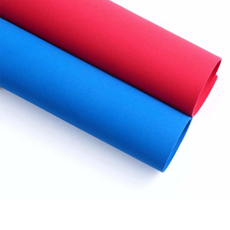 0.3/0.4/0.6/1mm High-density Sponge Ultra Thin Table Tennis Rubber Sponges Random Color Sponge for Ping Pong Rubber