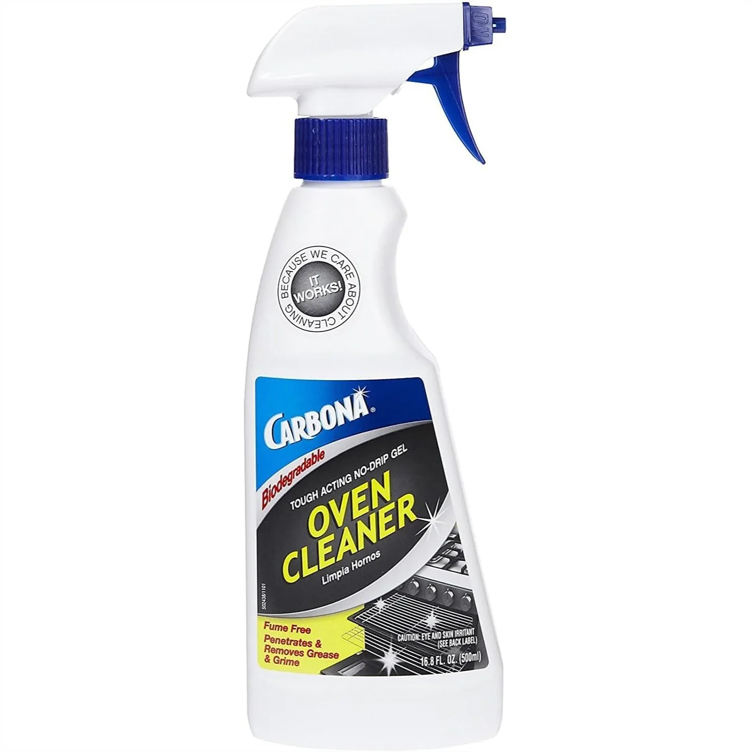 Oven Cleaner with Grease & Stain Fighting Formula, Odor Free, 16.8 Fl Oz