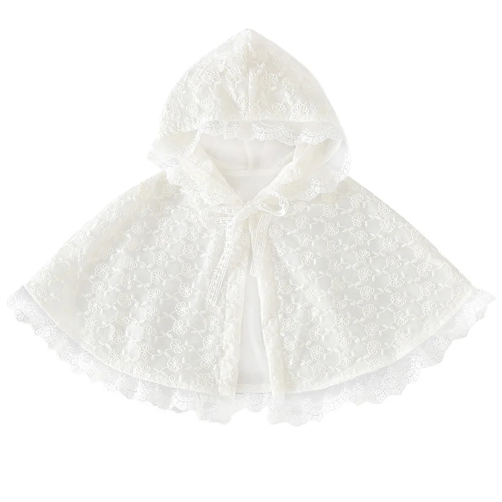 Accessorio per costume di protezione in pizzo per ragazze bianche da 80 cm 0-2 anni, morbido e durevole, per spettacoli teatrali