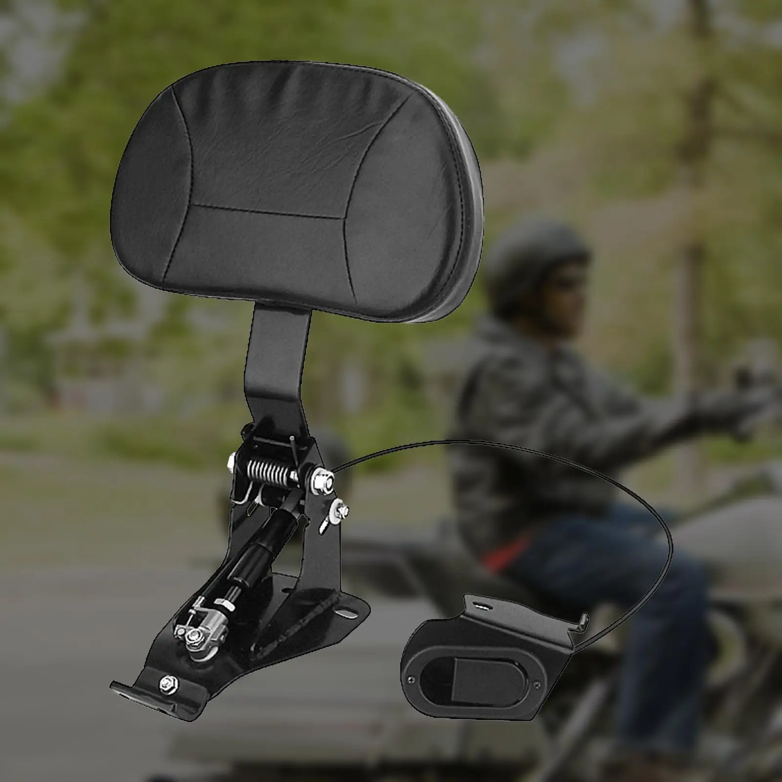 

Motorcycle Backrest Driver Backrest Pad 09-23 Motorbike Accessories Motorcycle Driver Backrest Rider Backrest Riders Backrest