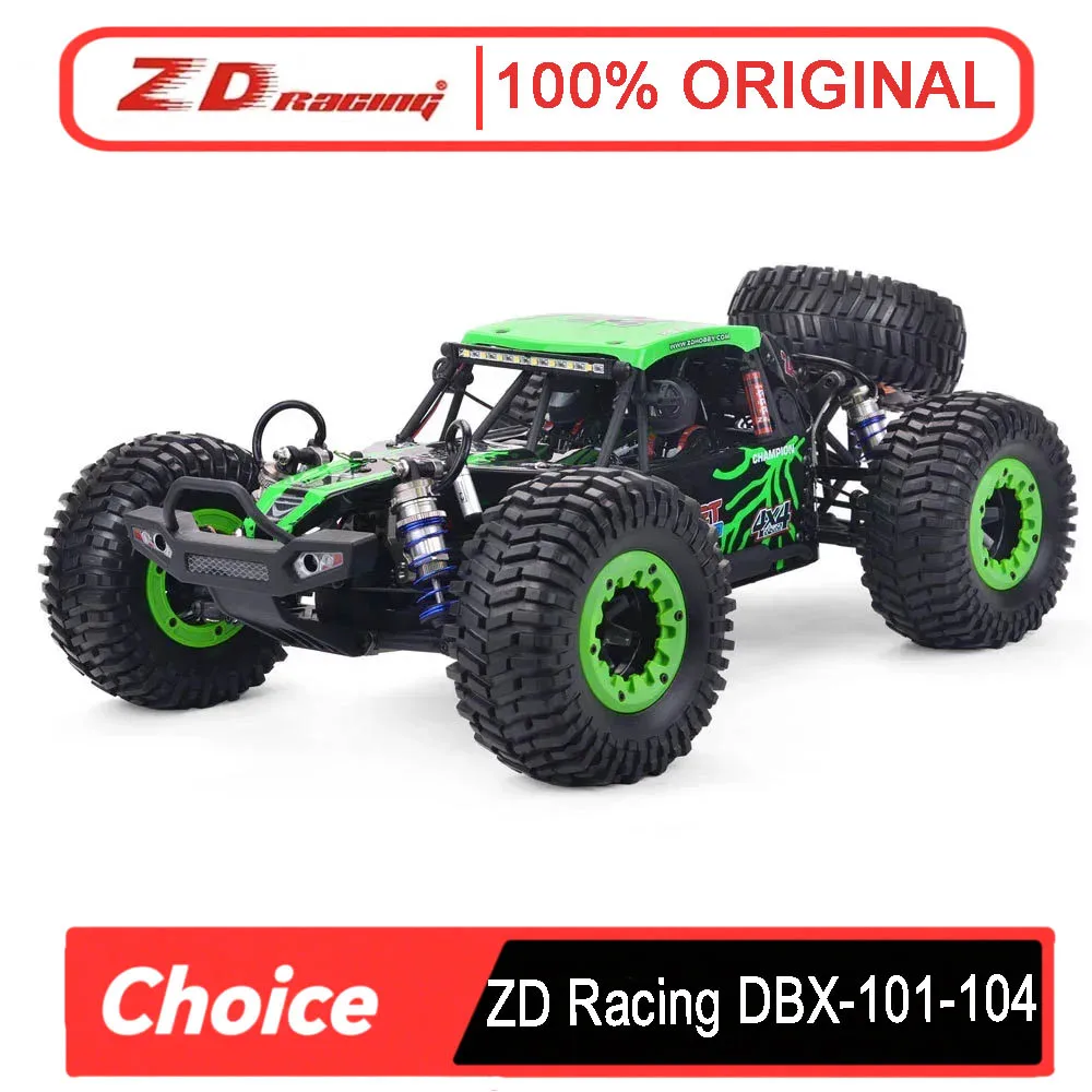ZD Racing ROCKET DBX-10 1/10 4WD Brushless RC Buggy - 80 km/h, 2,4 GHz, RTR - Presente off-road para adultos e adolescentes