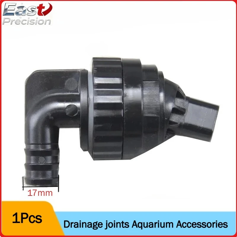 1Pcs Waterproof Water Tank Drainage joints  Aquarium Accessories Fish Tank Connector 20mm Pipe Parts   inner diameter 16mm