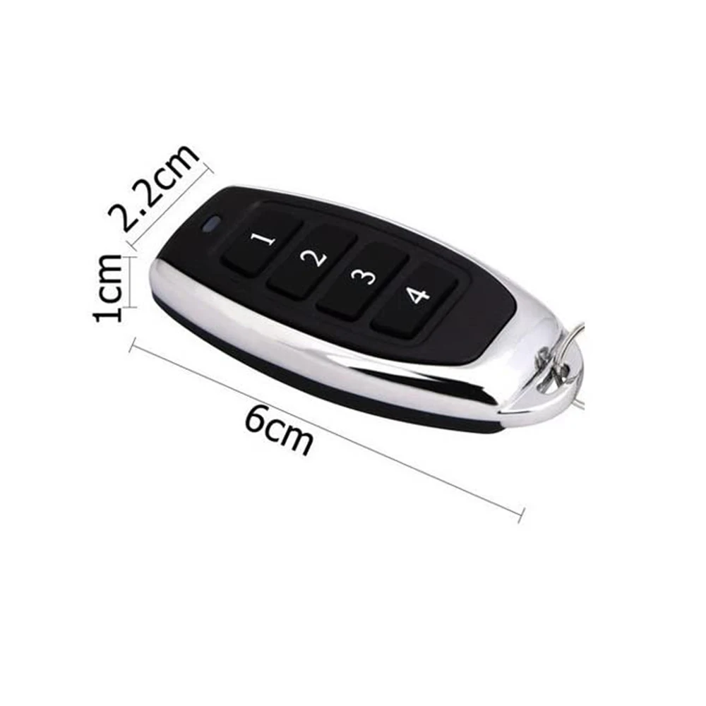 10pcs / set ATA PTX-5 Garage Télécommande 433.92MHZ Code Roulant Porte Ouvre-porte Avoir Batterie Porte-clés