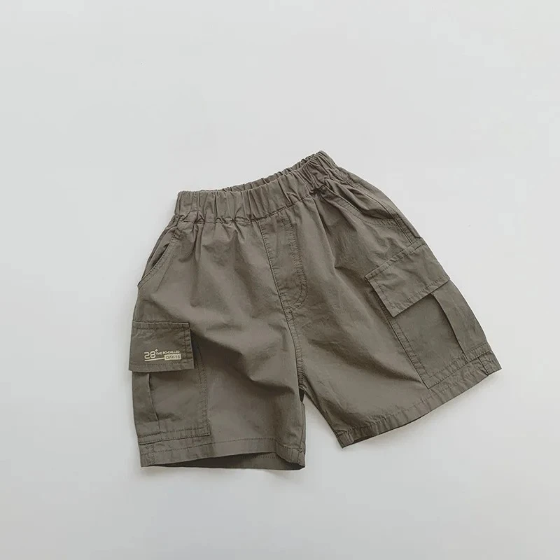 2025 صيف جديد الأطفال السراويل القطن الفتيات رقيقة السراويل غير رسمية الصلبة طفل الفتيان فضفاضة تنوعا البضائع السراويل الاطفال الملابس #5