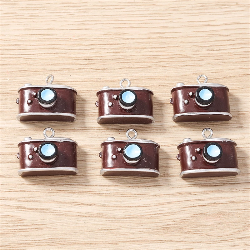 Jewelry Making Videos - 10 peças de pingentes de resina