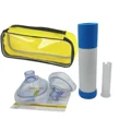 Azul y Blanco con Bolsa