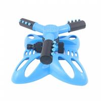 12 nozzles 360 Degree Rotating Automatic Garden Lawn Sprinkler, Multifunctional Butterfly Base Water Irrigation Sprayer