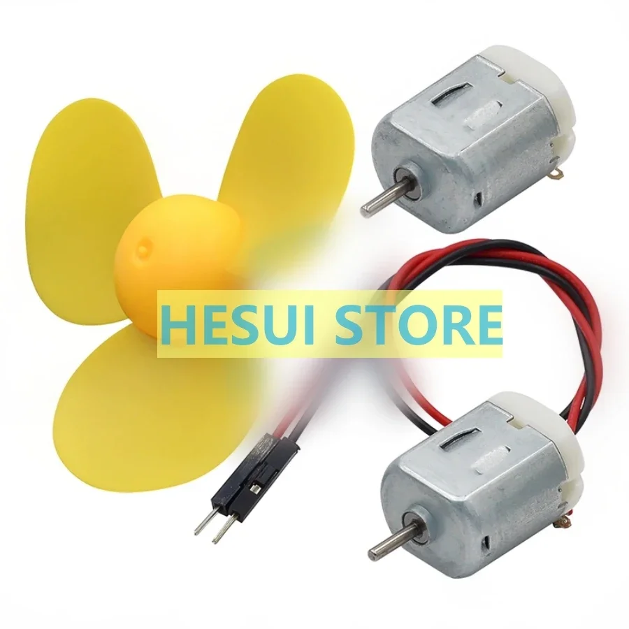 Single mini 130 4WD DC small Medium motor /72MM propeller