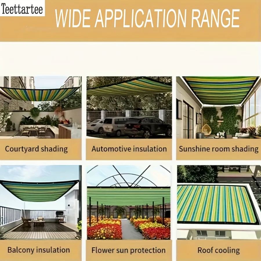 【شبكة مظلة معززة، متينة ويدوم طويلاً】 أنماط خياطة الزاوية وتعزيز البلاستيك لتحسين الاستقرار