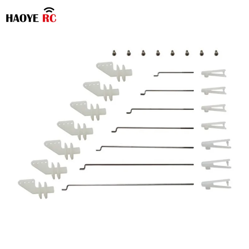 5 set Dia 1mm Z testa vergella forcella corno viti assemblaggio sterzo tirante con viti a forcella per RC parte di ricambio fai da te