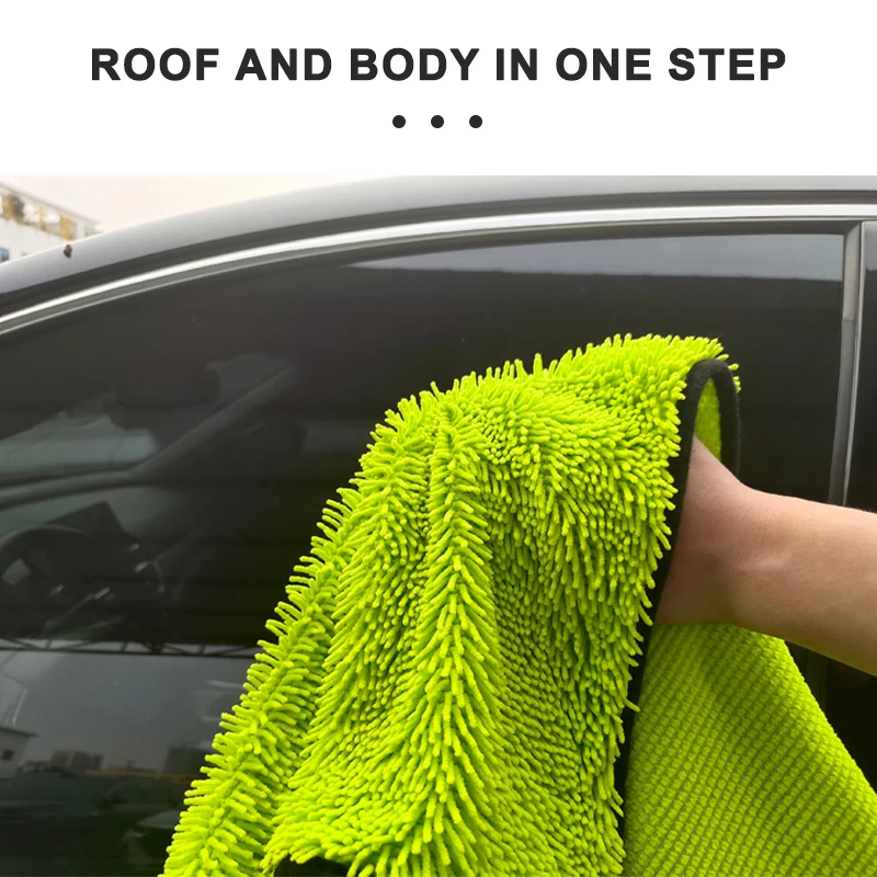 SEAMETAL Microfiber Twist Car Wash Towel 700GSM Super Absorbent Car Household Cleaning Drying Cloth Towels Car Wash Accessories