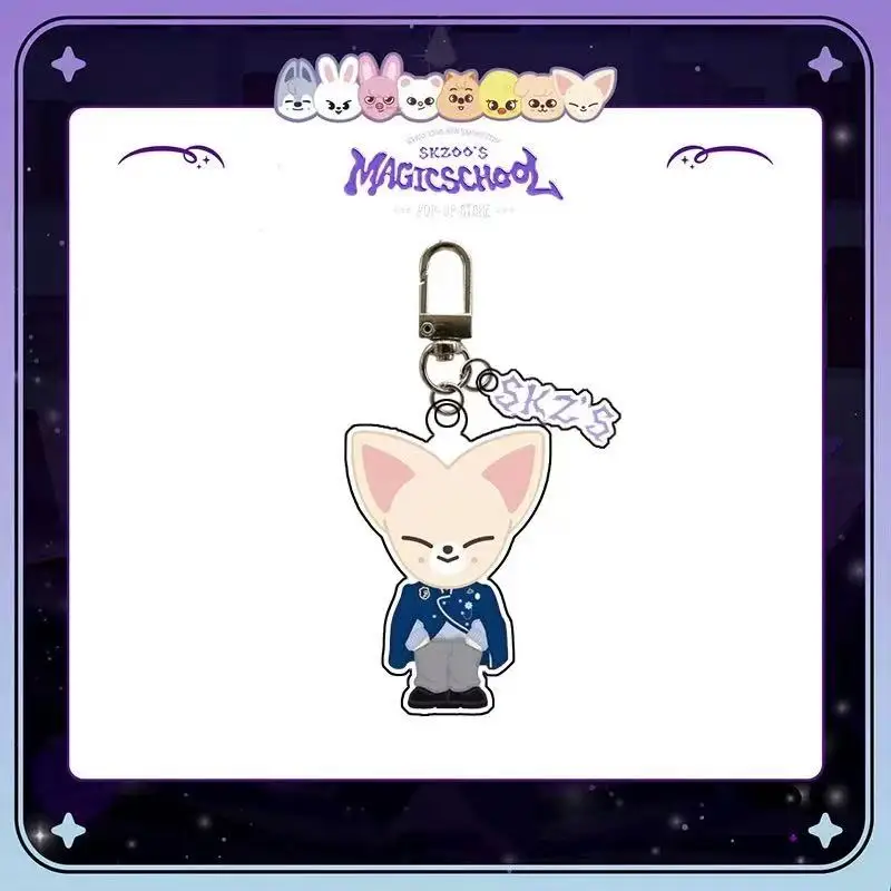 SKZOO Academy of Magic Acrylic Keychain: Collectible goodies, birthday gifts, couples' accessories, backpack pendants