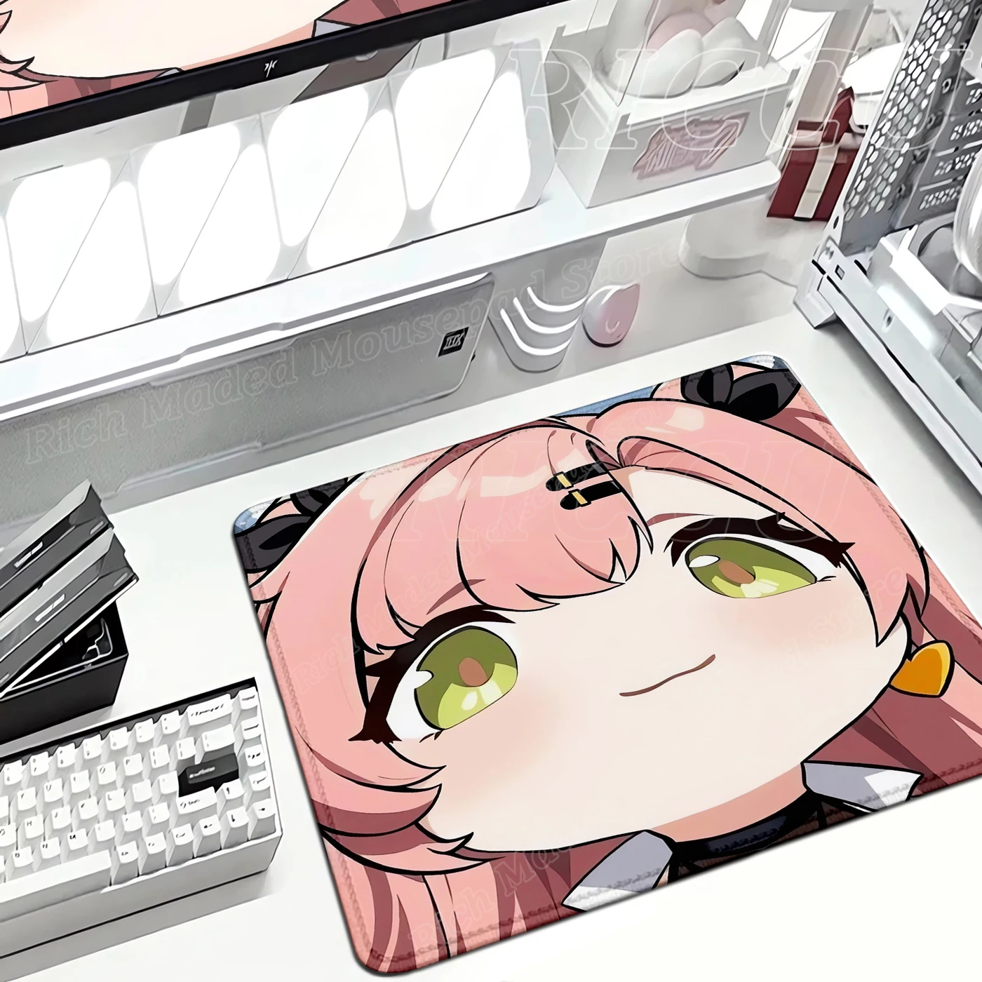 

Zenless Zone Zero Mouse Pad ZZZERO ZZZ Nicole Koleda Lycaon Ellen Kawaii Office Laptop Keyboard Accessories Desk Mat Small Pads