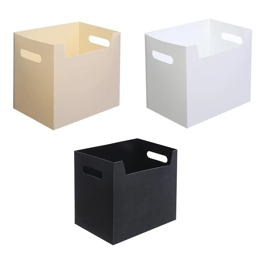 Desktop Storage Box Multifunctional Portable Foldable Box Organizer Storage Bin with Side Handle Cabinet