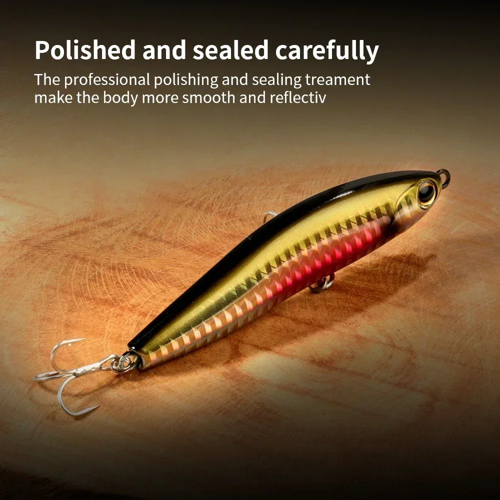 Pencil Bait Jerkbait Hundido 12,5g-24g – Vinilo para pesca profunda - imagen 2