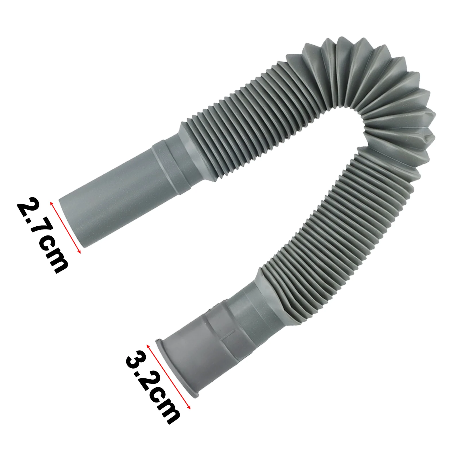 

Scalable Lavatory Sink Drain Sewage Pipe Flexible Bathroom Kitchen Sink Drain Hoses Longer Odor-proof Basin Extension Downspouts
