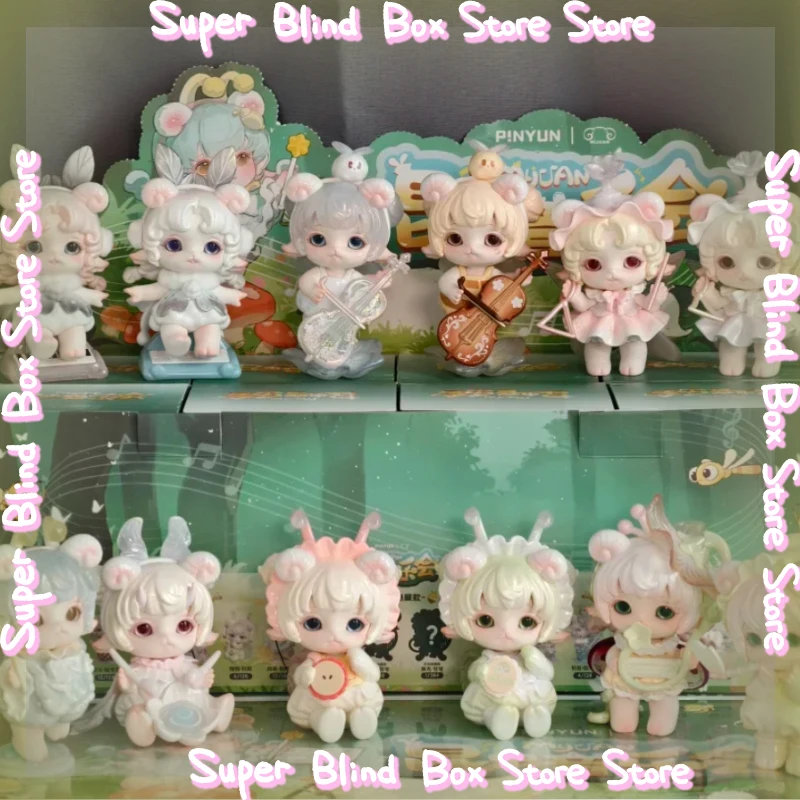 

Аутентичная концертная серия насекомых Mijuan, слепая коробка, загадочная коробка, модные игрушечные фигурки, милые куклы, фигурки, декоративные украшения