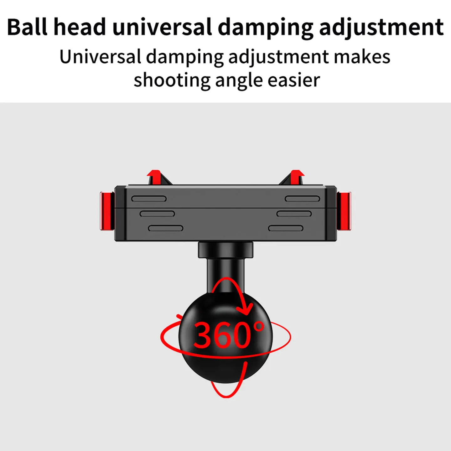 Für Insta360 Ace Pro 2 / Ace Pro / Ace X6 / X5 Magnetische Schnellwechselbasis 360° drehbare Stativhalterung 1/4 17/25mm Kugelkopfadapter – Detail 8