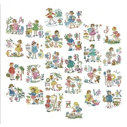 ZZ5477 Cross stitch kits Embroidery hoop cross stitch threads Cross-stitch cross embroidery scheme Floss threads Gift on march 8