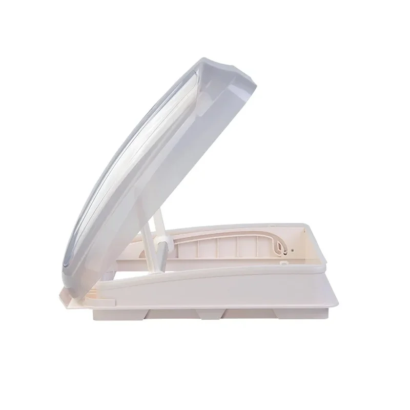 Sturdy Roof Mounted Vent with LED Fan Skylight for RV Caravan Camper Trailer 12V Ventilation System