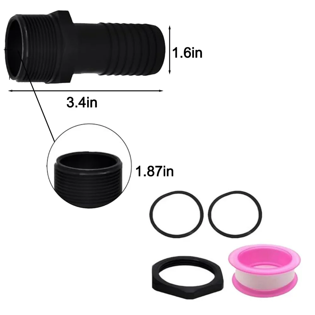 SPX1091Z2 Replacement Hose Adapter Designed for Hayward Sand Filters S164T S166T S160T S190T S200PAK1 S240PAK1 PAK3