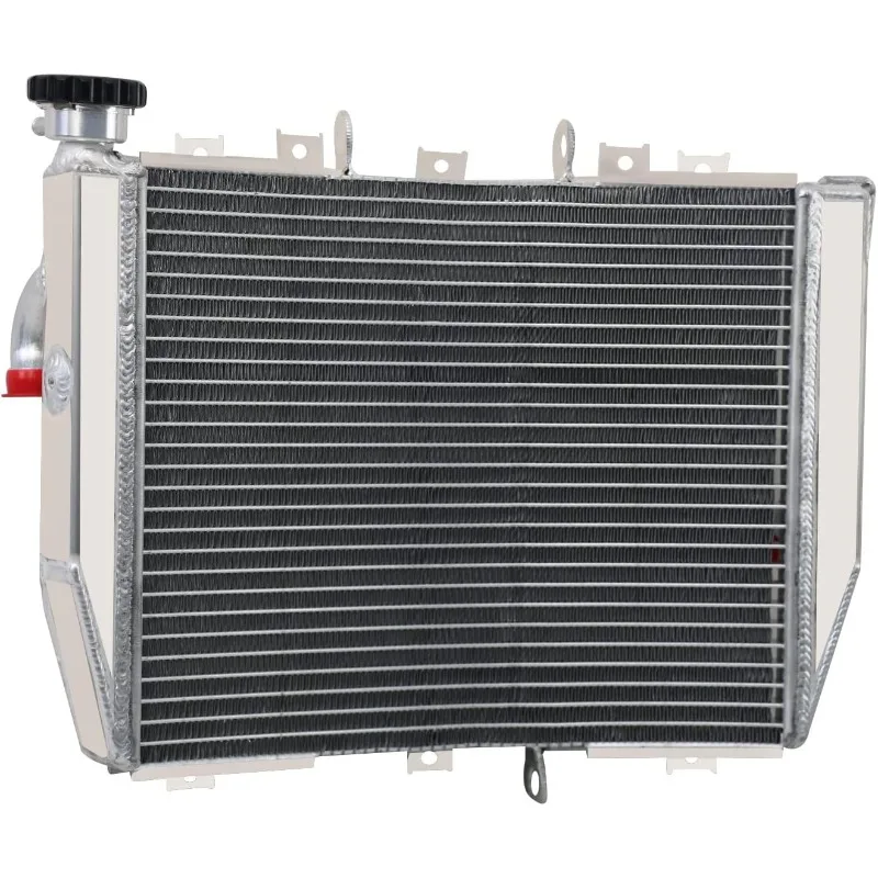 مبرد مشعاع سباق من الألومنيوم لـ 2004-2005 04 05 كاواساكي نينجا ZX10R ZX 10R، مشعات دراجة نارية من الألومنيوم بصف واحد