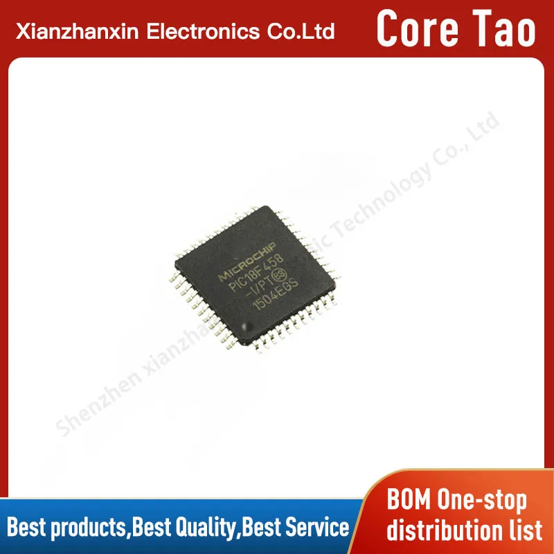 

1pcs/lot PIC18F458-I/PT PIC18F458 QFP44 Microcontroller chip in stock