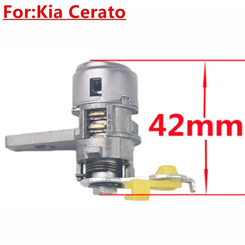 Front Left Driver Side Door Lock Cylinder With 1 Key For Kia Cerato Spectra Sedan Hatchback LHD