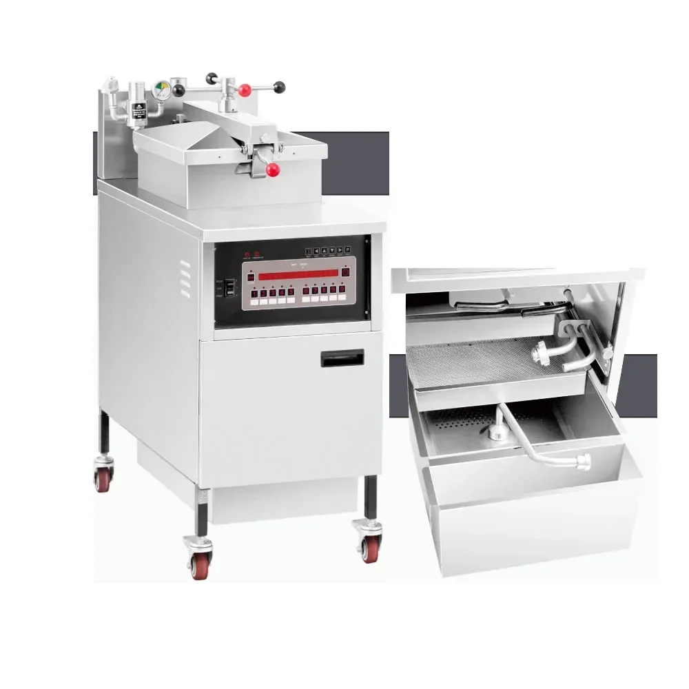 

Industrial Gas Henny Penny Pressure Fryers Kfc Equipment Machine Chicken Deep Fryer Electric Commercial Frying
