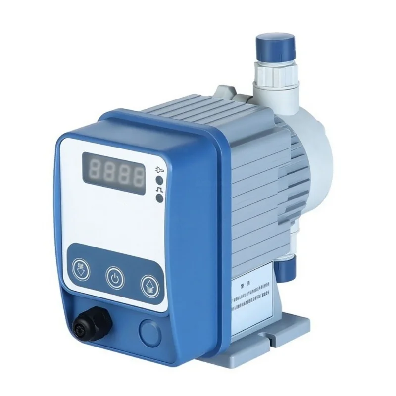 Electromagnetic diaphragm metering pump Dosing metering pump Acid and alkali flow adjustable PH automatic dosing pump