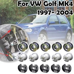 Manual Gear Shift Lever Cable Bushing Repair Kit For VW Golf MK4 19971998-2004 Gearbox Selector End Linkage Rubber Sleeve Clip