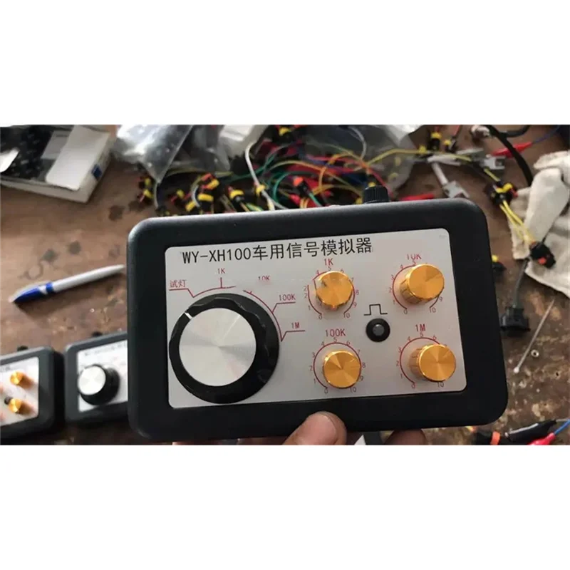 

Automobile Signal Simulator Automotive Tester Tool Adjustable Resistance Water Temperature Crankshaft