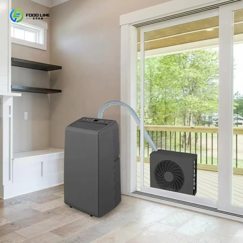 Portable Split Air Conditioner Mobile Inverter AC Cooling Heating Energy Saving Compact Unit for Home Office Bedroom